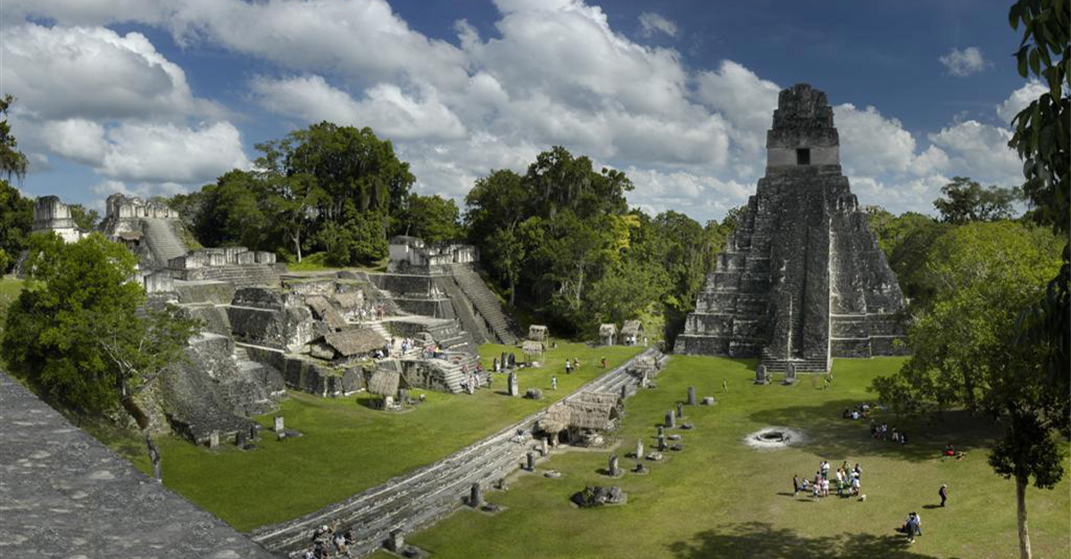 In the Mayan ruins of Tikal, archaeologists discovered an altar built by people from an even more ancient culture.