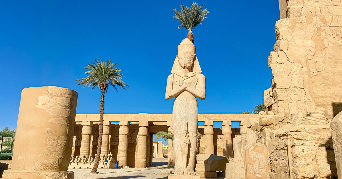 Archaeologists found a trove of gold artifacts underneath the ancient ruins of Egypt's Karnak Temple.