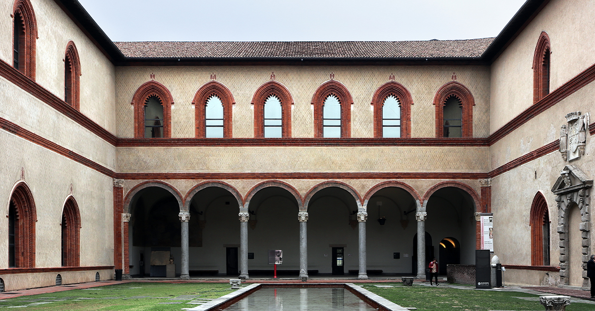 Researchers Found Secret Tunnels Beneath Milan’s Sforza Castle